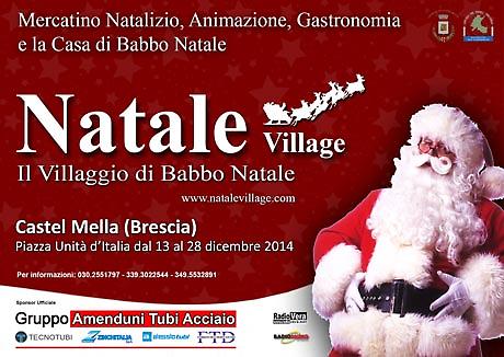 Vero Villaggio Di Babbo Natale.A Castel Mella Un Vero E Proprio Villaggio Natalizio Con La Casa Di Babbo Natale La Provincia