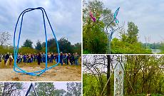 Ecco ‘Fluvius’, il primo parco land-art
