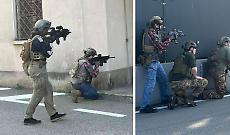 Armi spianate... ma &egrave; soltanto un gioco