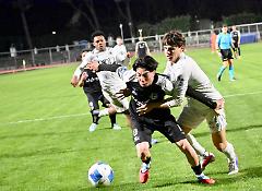 Una fase della sfida tra Imolese e Crema (foto Giordano)