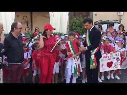 VIDEO La consegna della fascia al sindaco junior Ilaria Gritti