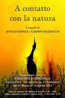 In mostra le fotografie dei naturalisti Gavioli e Mazzocchi
