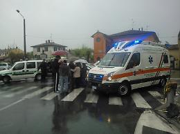 Investito un anziano in via Bergamo