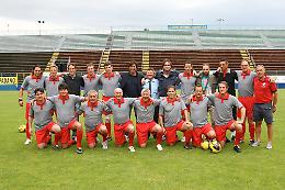 Vecchie glorie in campo allo Zini