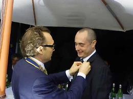 Rotary Casalmaggiore Viadana Sabbioneta, passaggio di consegne da Pietro Alberto Grazzi a Mario Fazzi