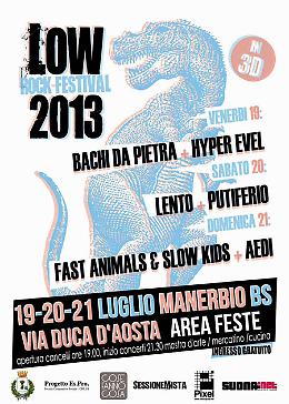 Low Rock Festival a Manerbio dal 19 al 21 luglio
