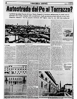 Un'autostrada dal Po al Torrazzo?