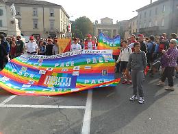 Il maltempo rovina la festa
Rinviata la marcia della pace
