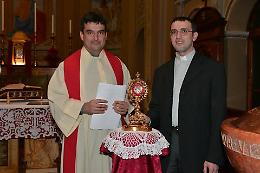 Giunta nel casalasco la reliquia di Giovanni Paolo II