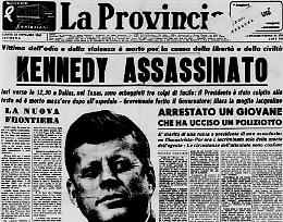 Kennedy assassinato, oggi il 50esimo anniversario