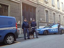 Jerry, il cane antidroga in azione all'Apc di Cremona