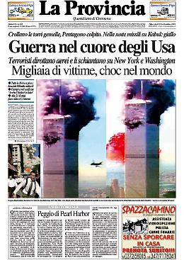  Attacco terroristico negli USA: crollano le torri gemelle, Pentagono colpito