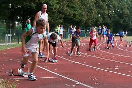 Tutti in pista per celebrare il campione dei 200 metri 