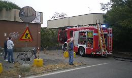 Principio d'incendio nell'ex Grimeca