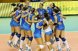 Le ragazze dell'Italia battono la Russia 3-1 e volano in semifinale contro la Cina 