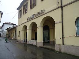Le immagini del Bancomat devastato dall'esplosione
