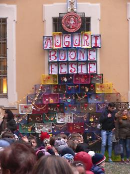 Alla festa degli alunni della Capra Plasio  anche gli alpini 