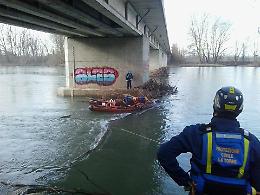 Pulizia del fiume Adda, superlavoro dei volontari