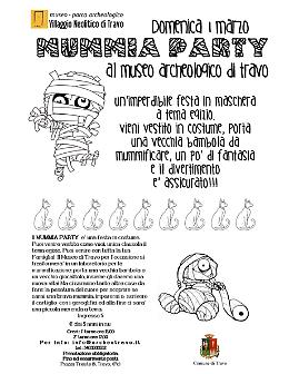 'Mummia Party': festa in costume al Museo archeologico di Travo (PC)