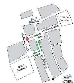Piazza Pace, da lunedì  2 marzo sarà ripristinato il pilomat