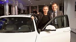 Albertino  in città per la Bmw serie 1