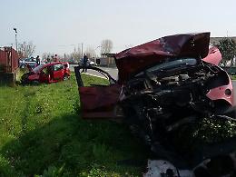 Le immagini dell'incidente sulla Bergamina