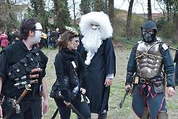 Le immagini del gioco fantasy a Villa Medici del Vascello