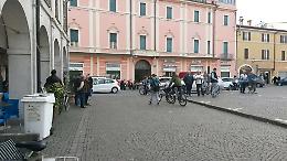 Le immagini del crollo che ha interessato la casa parrocchiale