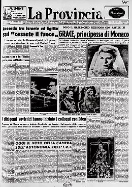 L'attrice Grace Kelly sposa Ranieri III di Monaco