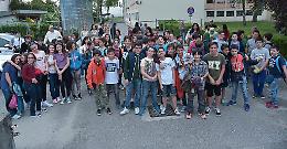 Gemellaggio, i ragazzi della Diotti hanno accolto gli amici da Roma