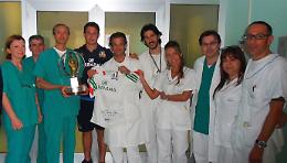 Rugby, Luca Morisi  'torna' in Ospedale

