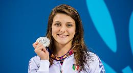 Verona d'argento nei 100 rana