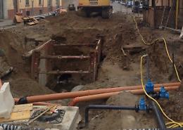 Sistemazione rete fognaria, in agosto cantieri in via Ghisleri e via Geromini