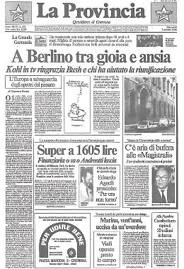 Dopo 45 anni i due Stati germanici ritornano ad essere una nazione unica