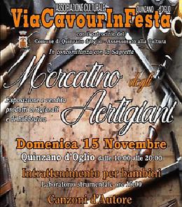 Mercatino degli Artigiani a Quinzano d’Oglio domenica 15