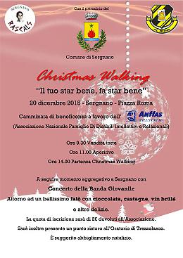 Christmas Walking - Camminata di beneficenza a favore di ANFFAS Crema