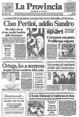 Il silenzioso addio a uno dei più amati presidenti della Repubblica: Sandro Pertini