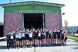 I canottieri tedeschi ospiti dell'Eridanea