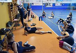 Le immagini dell'allenamento della Pomì Casalmaggiore prima della Final Four di Champions