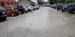 Parcheggio di via Stazione, lago e pantano
