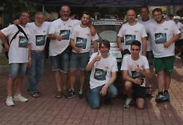 Giro d'Italia  in Ape, impresa dell'ex sindaco Malaggi