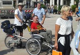 Una bicicletta e due amici per 340 chilometri speciali