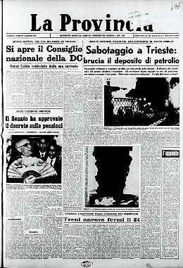 Sabotaggio a Trieste: brucia il deposito di petrolio