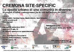 Cremona Site-Specific: 20 progetti di artisti contemporanei al Dopolavoro Ferroviario 
