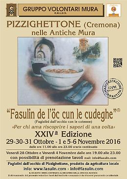 24^ edizione dei Fasulin de l'òc cun le cudeghe