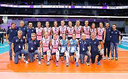Pomì Casalmaggiore - Eczacibasi Istanbul 0-3 (17-25;18-25;15-25)