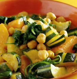 LA RICETTA
Curry di ceci e verdure