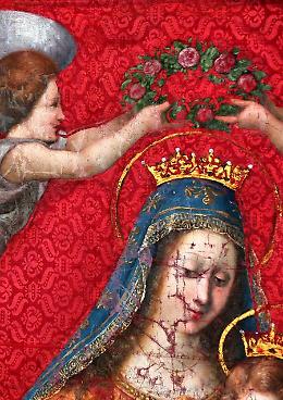 Fontanellato (Pr) - Visita allo stendardo della Beata Vergine del Rosario
