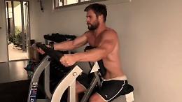 Usa, l'allenamento virale dell'attore: Chris Hemsworth in forma per "Thor"