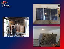 'Operazione luce' dei carabinieri